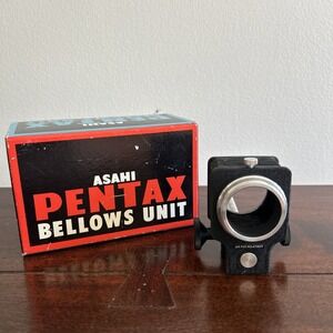Vintage ASAHI PENTAX Bellow Unit M42 Screw Fit Japan Tokyo With Original Box